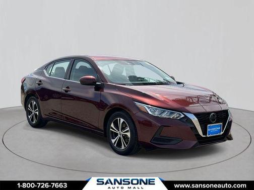 Rosewood Metallic 2023 Nissan Sentra SV