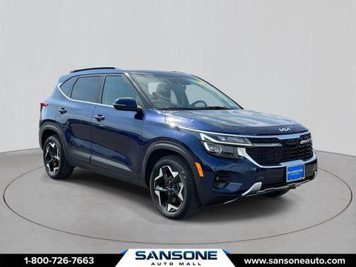 Dark Ocean Blue 2024 Kia Seltos EX
