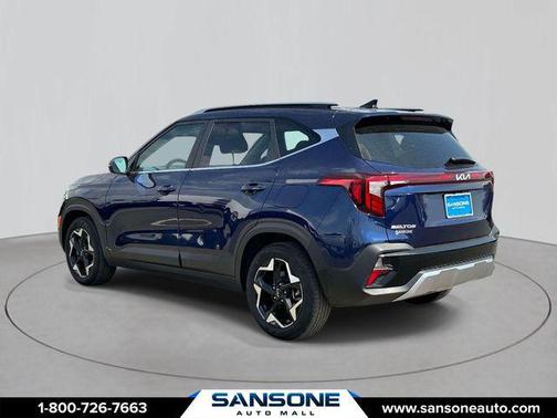 Dark Ocean Blue 2024 Kia Seltos EX