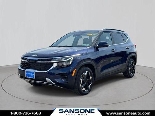 Dark Ocean Blue 2024 Kia Seltos EX