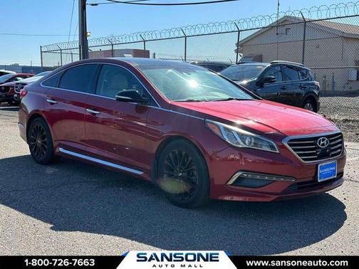 Venetian Red 2015 Hyundai SONATA Limited