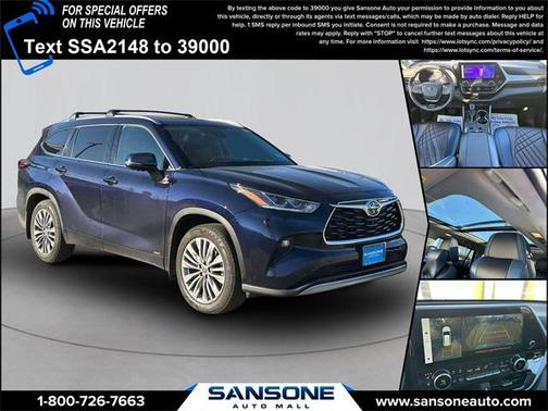 2025 Toyota Highlander Hybrid Platinum