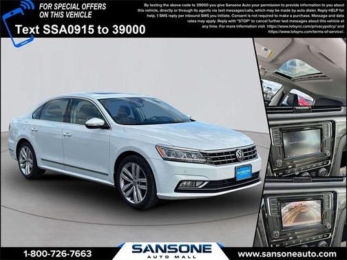 2018 Volkswagen Passat 2.0T SEL Premium