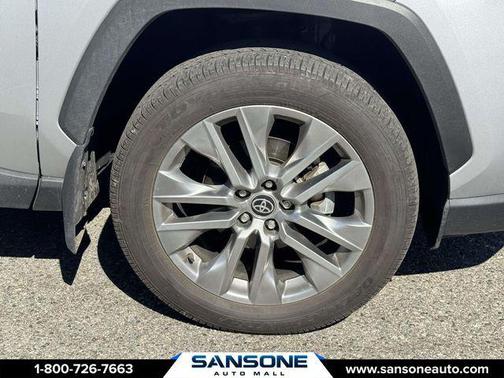 Silver Sky Metallic 2025 Toyota RAV4 XLE Premium