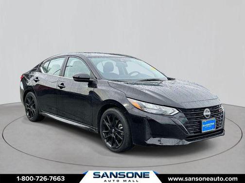 Super Black 2025 Nissan Sentra SR