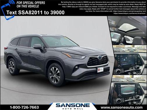 2022 Toyota Highlander Hybrid XLE