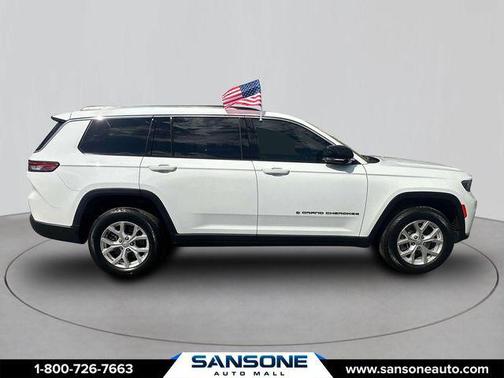 Bright White Clearcoat 2023 Jeep Grand Cherokee L Limited