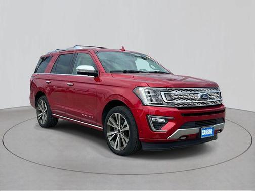Rapid Red Metallic Tinted Clearcoat 2020 Ford Expedition Platinum