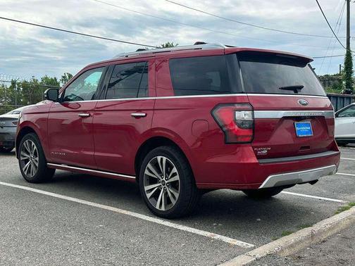 Rapid Red Metallic Tinted Clearcoat 2020 Ford Expedition Platinum