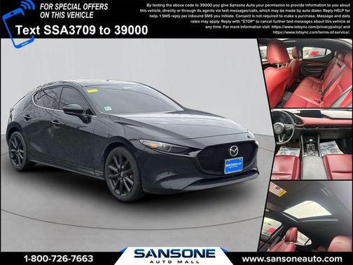 Jet Black Mica 2023 Mazda Mazda3 FWD w/Premium Package