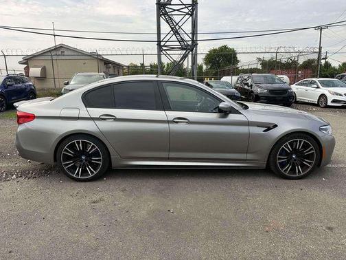 Gray Metallic 2018 BMW M5 Base