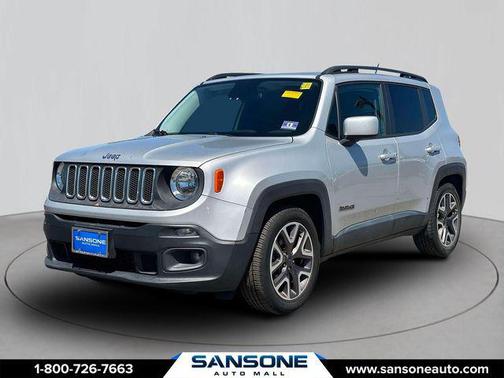 Glacier Metallic 2016 Jeep Renegade Latitude