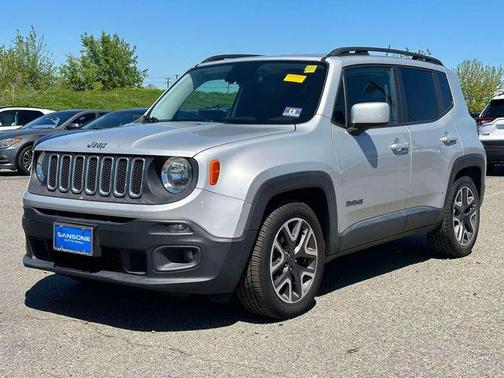Glacier Metallic 2016 Jeep Renegade Latitude