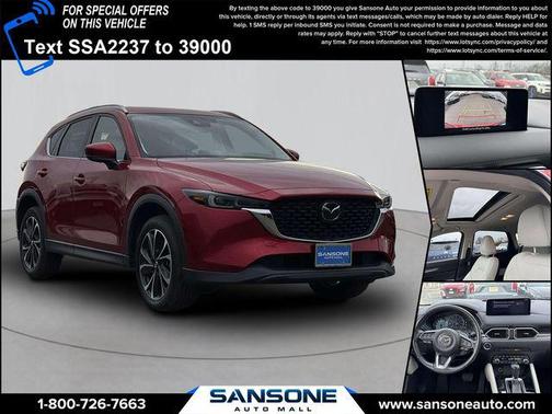 Soul Red Crystal Metallic 2023 Mazda CX-5 2.5 S Premium Plus Package
