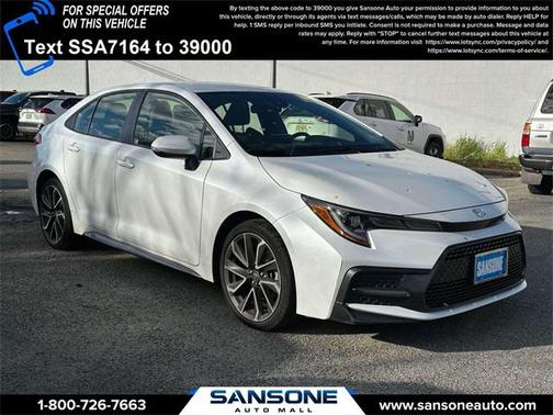 2022 Toyota Corolla SE