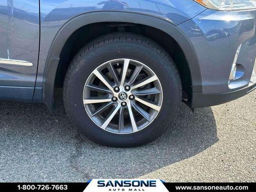 Shoreline Mist 2018 Toyota Highlander XLE