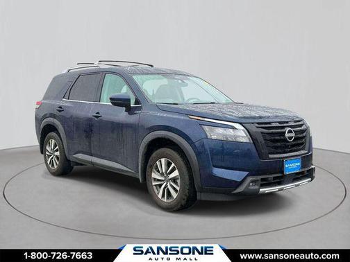 Deep Ocean Blue Pearl 2025 Nissan Pathfinder SL 4WD