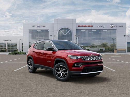 Red Hot Pearlcoat 2026 Jeep Compass Limited