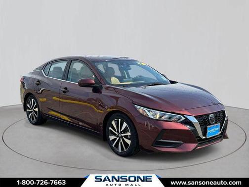 Rosewood Metallic 2023 Nissan Sentra SV