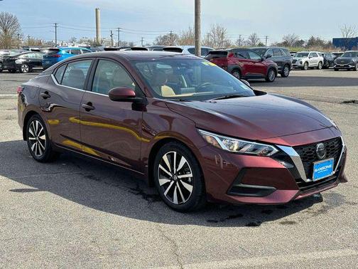 Rosewood Metallic 2023 Nissan Sentra SV