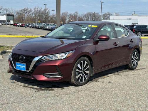 Rosewood Metallic 2023 Nissan Sentra SV