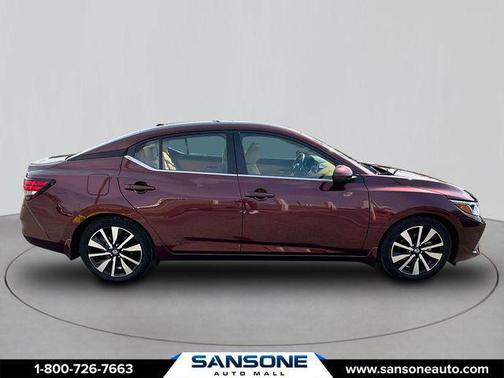 Rosewood Metallic 2023 Nissan Sentra SV