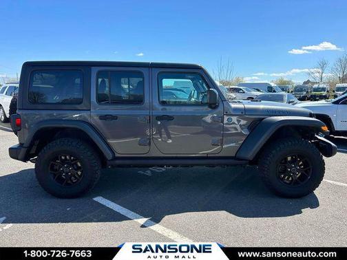 Granite Crystal Metallic Clearcoat 2024 Jeep Wrangler 4xe Willys