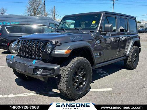 Granite Crystal Metallic Clearcoat 2024 Jeep Wrangler 4xe Willys