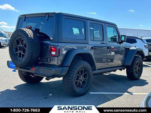 Granite Crystal Metallic Clearcoat 2024 Jeep Wrangler 4xe Willys
