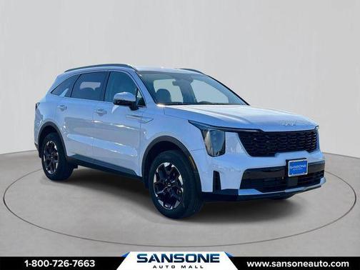 Glacial White Pearl 2025 Kia Sorento S