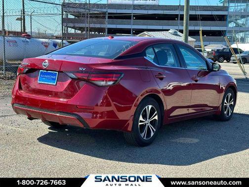 Scarlet Ember Tintcoat 2023 Nissan Sentra SV