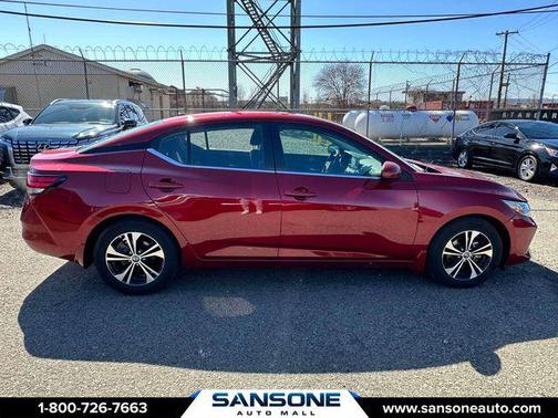 Scarlet Ember Tintcoat 2023 Nissan Sentra SV