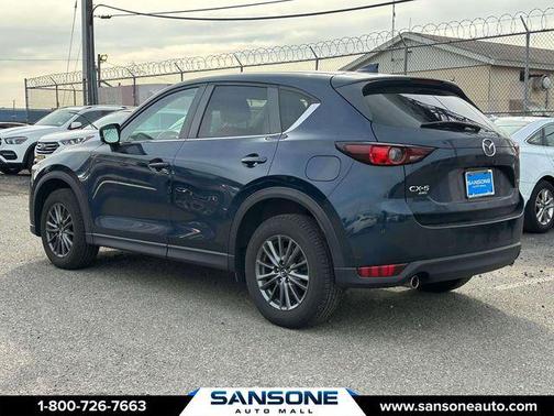 Deep Crystal Blue Mica 2021 Mazda CX-5 Touring