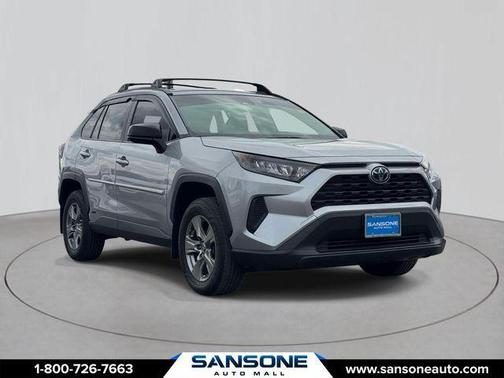 Silver Sky Metallic 2022 Toyota RAV4 Hybrid LE