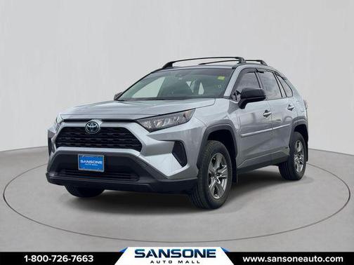 Silver Sky Metallic 2022 Toyota RAV4 Hybrid LE