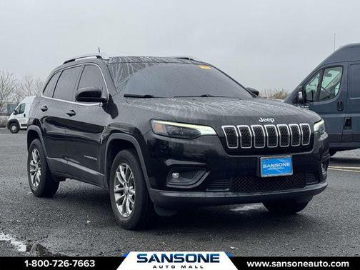 Diamond Black Crystal Pearlcoat 2019 Jeep Cherokee Latitude Plus