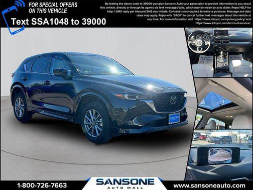 Jet Black Mica 2025 Mazda CX-5 2.5 S Preferred Package
