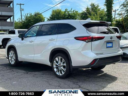 Wind Chill Pearl 2023 Toyota Highlander Hybrid Limited