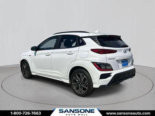 Lunar White 2023 Hyundai KONA N Line