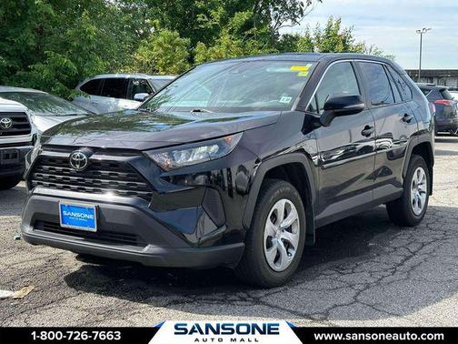 Midnight Black Metallic 2022 Toyota RAV4 LE