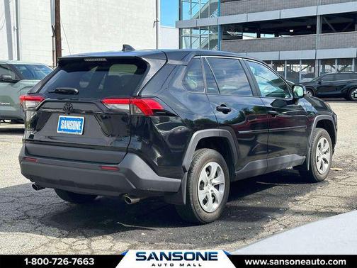 Midnight Black Metallic 2022 Toyota RAV4 LE