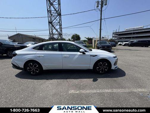 Serenity White 2024 Hyundai SONATA SEL