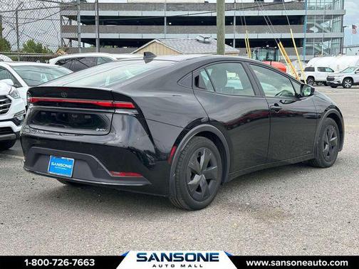 Midnight Black 2025 Toyota Prius LE