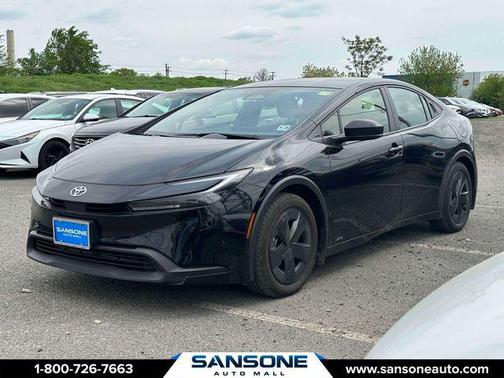 Midnight Black 2025 Toyota Prius LE
