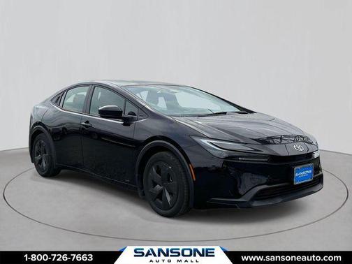 Midnight Black 2025 Toyota Prius LE