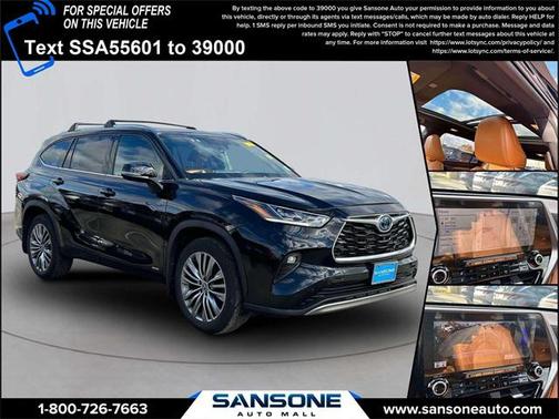 2022 Toyota Highlander Hybrid Platinum