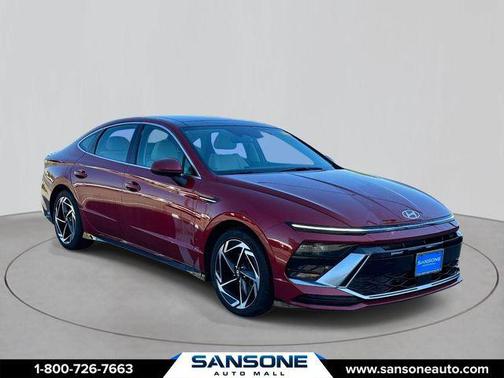 Ultimate red 2024 Hyundai SONATA SEL