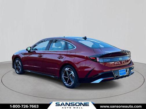 Ultimate red 2024 Hyundai SONATA SEL
