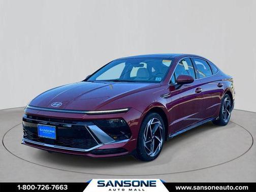 Ultimate red 2024 Hyundai SONATA SEL