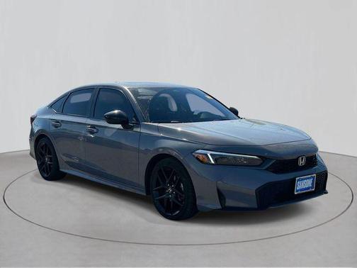 Gray 2025 Honda Civic Hybrid Sport
